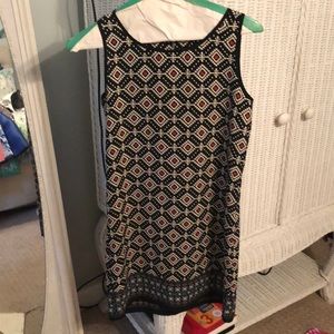 Patterned slip dress